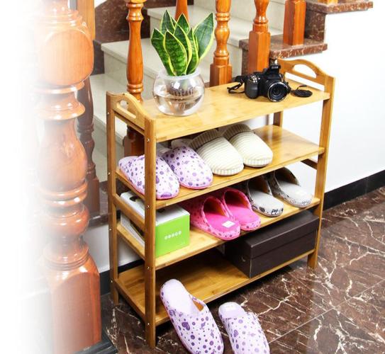 磐安县杨伟东木制品厂提供的批发销售 实木楠竹鞋架